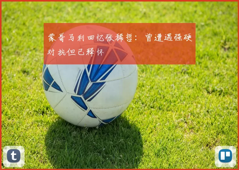 蒙哥马利回忆张稀哲:曾遭遇强硬对抗但已释怀